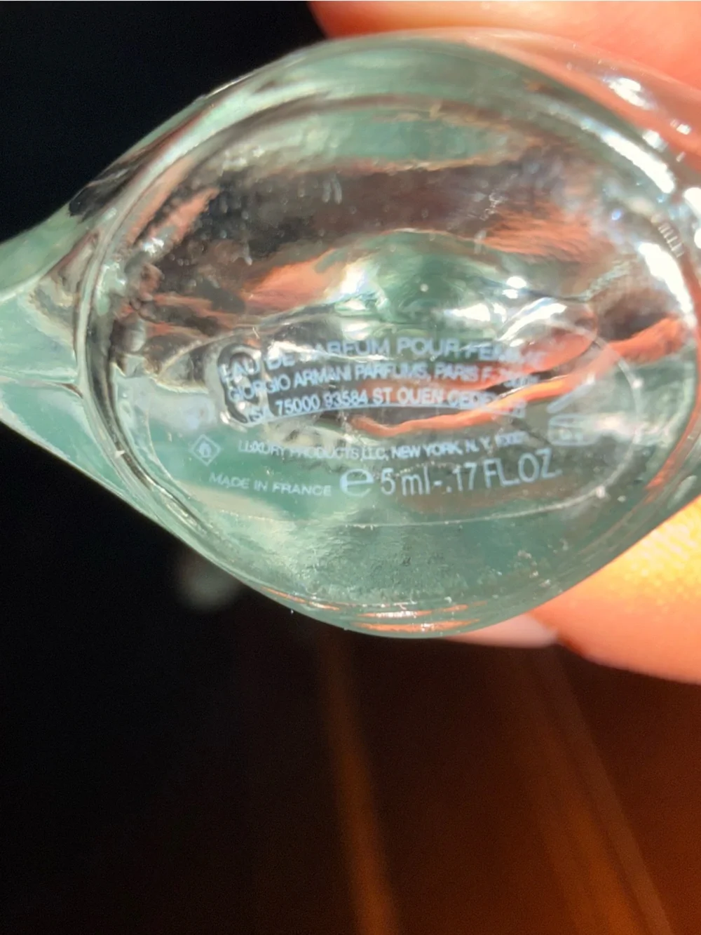 Giorgio Armani Acqua di Gioia Women's Bottle with Green Cap